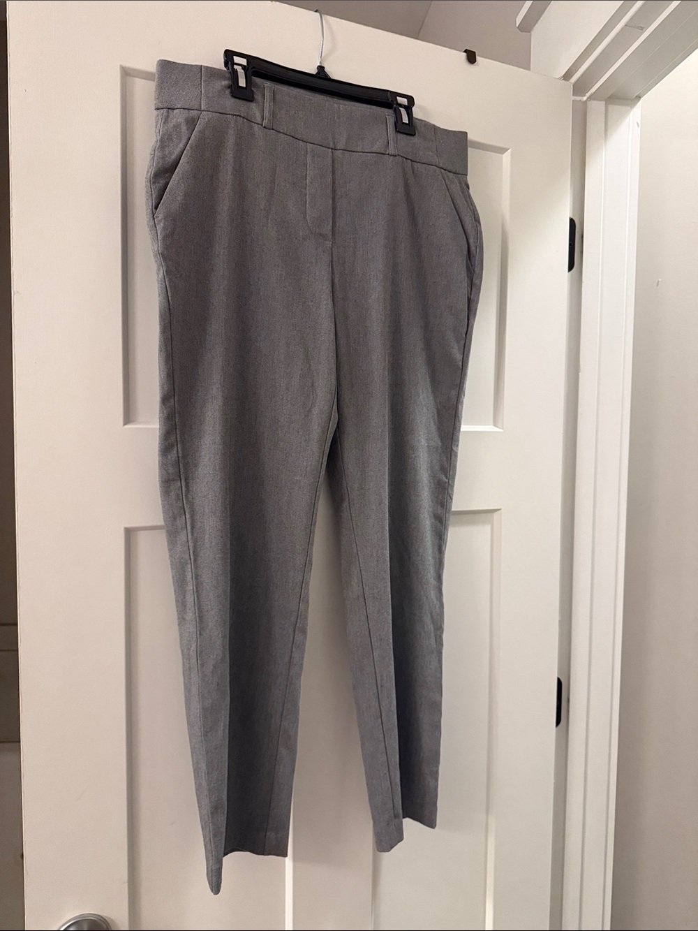 Simply Vera Vera Wang Gray Slim Tailored Trousers